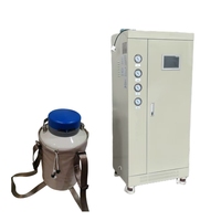 Mini générateur d'azote liquide de laboratoire à conception personnalisée machine 2L/jour petit générateur d'azote liquide pour le stockage des spermatozoïdes