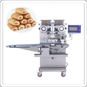 Automatic Chocolate filled cookies Stuffed cookies encrusting machine