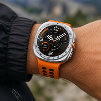 Protection d'écran en verre trempé et coque en plastique anti-rayures pour Samsung Galaxy Watch Ultra 2 47mm 2026