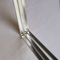 Entretoise en aluminium durable et non pliable 3003 pour portes et fenêtres à double vitrage, bande en aluminium, accessoires pour vitrage isolant
