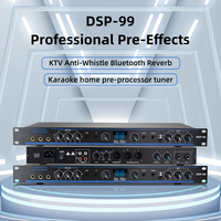 Processeur d'effets professionnels 99 DSP numérique Bluetooth avec réverbération et excitation, appairage stéréo, pour scène, maison, karaoké et audio