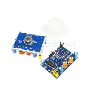 Elektrik bileşenleri insan vücudu kızılötesi sensör PIR modülü pyroelektrik kızılötesi sensör HC-SR501 dedektör modülü - Product Image 4