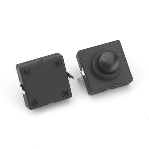 JC12B-BD-11 30V Đen điện <span class=keywords><strong>Torch</strong></span> chuyển 8.3*8.3 2pin ON-OFF Shift Đèn pin push button EX-Work Max 12V 12 mét 1NO - Product Image 4