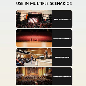 <b>Wireless</b> Handheld Karaoke <b>Microphone</b>, Professional Metal <b>Wireless</b> Mic <b>System</b> Musical Audio Accessory For Stage KTV Performance - Product Image 6