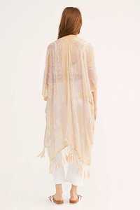 Kimono con estampado de pájaros de terciopelo hecho a mano, bata de baño clásica de Otoño/Invierno, ropa de noche, chaqueta de dormir, estilo <span class=keywords><strong>Gowon</strong></span> - Product Image 5