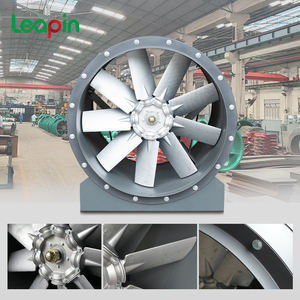 Ventilateur axial antidéflagrant Leapin Electric 380V, roue à aubes en alliage d'aluminium, sur pied, ODM pour la ventilation et le condenseur - Product Image 5