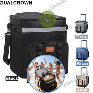 Fabrika Fiyatlı Taşınabilir Su Geçirmez Hafif Büyük Kapasiteli Soğutucu Çanta Yalıtımlı Sızdırmaz Yumuşak Soğutucu Çanta Piknik Kamp İçin - Product Image 3