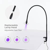 Lampe LED à pince 5W pour manucure, salon de beauté, lampe UV pour extensions de cils