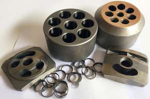 A8VO107 Plaque de soupape de bloc-cylindres à piston Pompe principale hydraulique pour les modèles d'excavatrices E320B E320BL Pièces de machines de construction - Product Image 3