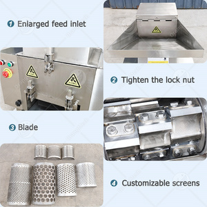 Промышленный измельчитель/дробилка для мяса и костей ORME (для крупного рогатого скота, говядины, рыбы) - Product Image 4