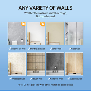 Chambre longue blanche Simple coin détachable sans perceuse diviseur de pièce fenêtre traverse printemps <span class=keywords><strong>tringle</strong></span> à <span class=keywords><strong>rideau</strong></span> - Product Image 5
