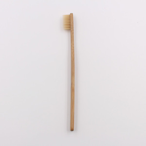 Cepillo de dientes de bambú natural tamaño adulto TBB-915, cepillo manual para limpieza diaria con opción de grabado personalizado - Product Image 4