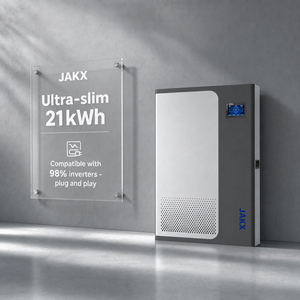 Batterie LiFePO4, onduleur solaire hors réseau, montage mural, empilable, compatible avec les systèmes de rack de serveur, pour maison, balcon, compatible zéro export - Product Image 1