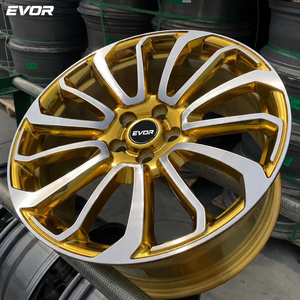 ล้อแม็กซ์ EVOR แบบฟอร์จ <span class=keywords><strong>5</strong></span> <span class=keywords><strong>รู</strong></span> 5x120 สำหรับรถยนต์นั่งส่วนบุคคล โมโนบล็อก แต่งซิ่ง สำหรับรถ SUV ฟอร์ด มัสแตง โฟล์คสวาเกน - Product Image 2