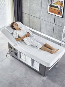 ビューティーサロンベッド折りたたみ式スパマッサージベッドテーブル軽量高さ調節可能な外来ベッド