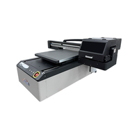 Imprimante d'étiquettes UV 3D personnalisable, imprimante UV professionnelle haute résolution, motifs de vêtements, imprimante UV pour carte d'identité en PVC