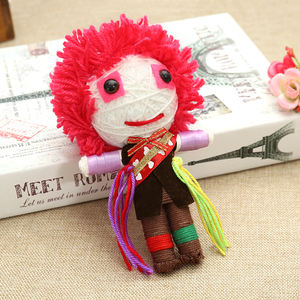 ตุ๊กตาวูดูแฮนด์เมดตุ๊กตาเจ้าหญิงถักมือของเล่นสำหรับเด็ก2025ใหม่ - Product Image 4