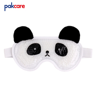 Masque oculaire en gel de perles chaud/froid à motif animal mignon, réutilisable pour soulager les poches sous les yeux - Vente en gros