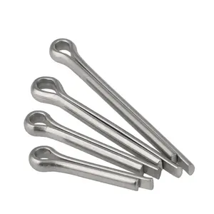 China supplier 2x55 Din94 GB91 galvanized stainless steel 304 split r type cotter pins with assortment