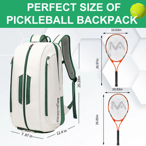 Zaino <span class=keywords><strong>da</strong></span> <span class=keywords><strong>Tennis</strong></span> in Tessuto Impermeabile ad Alta Estetica, Grande Capacità con Scomparti per Racchette - Product Image 1
