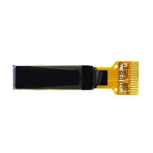 Module d'affichage OLED monochrome de 0.63 pouces, 120x28, pilote SSD1312, petit écran I2C pour compteur intelligent, Arduino portable - Product Image 4
