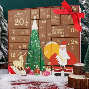 Boîte <span class=keywords><strong>de</strong></span> <span class=keywords><strong>calendrier</strong></span> <span class=keywords><strong>de</strong></span> <span class=keywords><strong>l</strong></span>'<span class=keywords><strong>avent</strong></span> <span class=keywords><strong>de</strong></span> Noë<span class=keywords><strong>l</strong></span> en papier cartonné écologique imperméable, design Père Noë<span class=keywords><strong>l</strong></span> pour le compte à rebours <span class=keywords><strong>de</strong></span> Noë<span class=keywords><strong>l</strong></span>, cadeau - Product Image 2