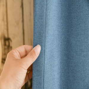 Super ombrage isolation thermique 100% Polyester Anti-UV Plaid Rideau 100% Opaque complet occultant pour chambre principale salon - Product Image 4