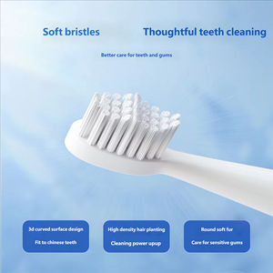 Brosse à dents électrique intelligente Soundwave en gros, poils souples, étanche IPX7, pour adulte, usage domestique et voyage, rechargeable - Product Image 3