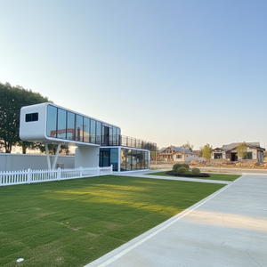 Casa Cápsula Space Apple Lista para Usar: Villa Modular Prefabricada <span class=keywords><strong>de</strong></span> Lujo con Baño |   Casa Portátil Pequeña <span class=keywords><strong>de</strong></span> Acero y Madera - Product Image 2