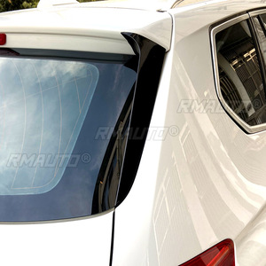 2Pcs Gloss Black Car Rear Window Side Spoiler Wing <b>Splitter</b> for BMW X3 F25 2011 2012-2017 Car Accessories - Product Image 3