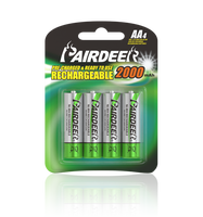 Pairdeer OEM Cámaras digitales HR6 1,5 V Aa Batería recargable para cámaras digitales