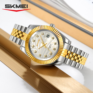 Reloj de Cuarzo Casual de Alta Calidad con Encanto, Logotipo Personalizado OEM, Correa Sólida de Acero Inoxidable, Resistente al Agua, Estilo Minimalista para Hombre - Product Image 4