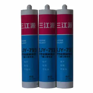 Fast Curing Bostik Neutral Silicone Glue 793 Weathering Adhesive