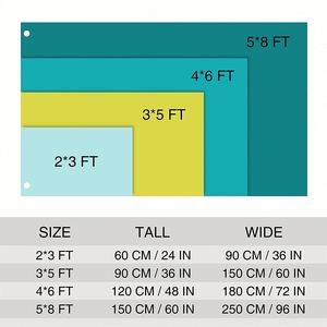 Fabricant de drapeaux sportifs personnalisés sur mesure, drapeau en soie imprimé sur mesure 3x5 pieds, logo 4x6 - Product Image 6
