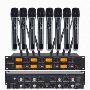 Système de microphone sans fil professionnel UHF UR8000S à 8 canaux pour la scène - Product Image 2