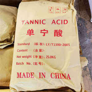 Ácido Tánico/Ácido Gallo-tánico en Polvo/Ácido Gálico de Alta Pureza 99% CAS1401-55-4 para la Industria Metalúrgica, Venta Caliente del Fabricante - Product Image 5