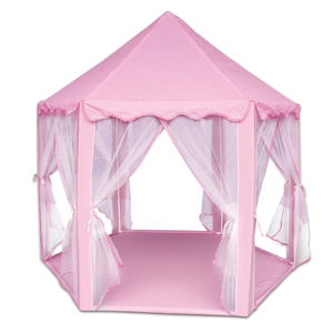 Enfants fille princesse château tente bébé jouer maison enfant <span class=keywords><strong>tipi</strong></span> tente jouet enfants <span class=keywords><strong>rose</strong></span> tente - Product Image 1
