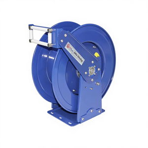 Dual-Arm Auto-Retractable Heavy Duty Adjustable Metal High <b>Pressure</b> <b>Washer</b> <b>Hose</b> Reel - Product Image 1