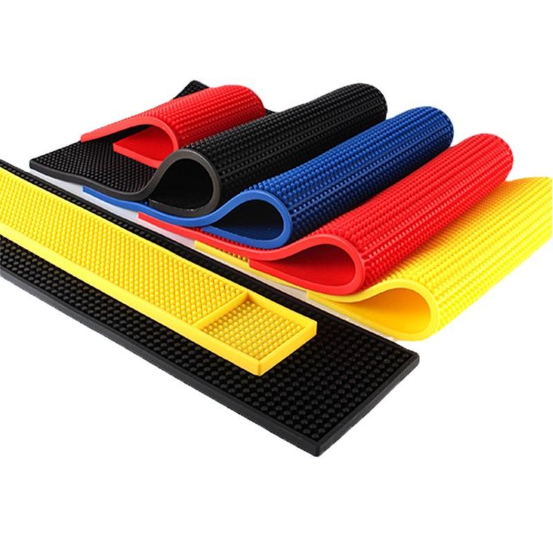 2 Negro Blanco-Rotación Luz Estilo Barber Mat