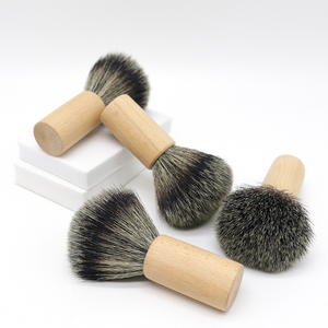 JDK 1PC Marque privée Taille de voyage Vegan Badger Hair <span class=keywords><strong>Blaireau</strong></span> de <span class=keywords><strong>rasage</strong></span> Manche en <span class=keywords><strong>bois</strong></span> Vente en gros Hommes Brosse moussante Outils - Product Image 6