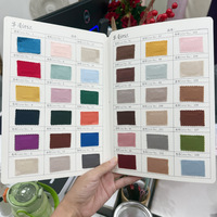 Tissu de robe en satin de luxe en acétate brillant tissé imitation soie pour textiles de maison 75d fils en stock articles disponibles