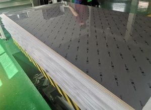 1220*2800 mét PETG <span class=keywords><strong>MDF</strong></span> Panels LX hausys tấm trang trí tủ quần áo Bảng điều khiển cửa trong Thượng Hải thiết lập - Product Image 4