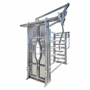 Equipo de ganado Crush and Headlock de alta calidad para trabajos pesados para cría de animales para ganado Headbail - Product Image 3