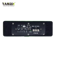 Vente flash - Haut-parleur de caisson de basses fin pour voiture, sous le siège, 8 pouces, système audio actif pour voiture, caisson de basses SPL