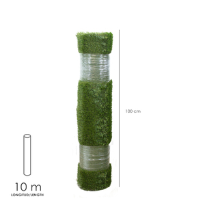 Césped Artificial de 12 mm. Rollo de 1x10 metros. Uso Doméstico - Product Image 2