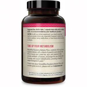Integratori naturali OEM chetone lampone vegetariano puro più capsule di estratto di tè verde senza gestione del peso del glutine - Product Image 5