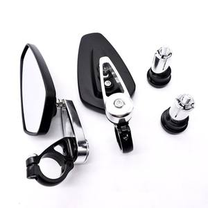 Rétroviseur latéral pour moto Triumph Bonneville Classic avec design rond vintage et construction en alliage - Product Image 1