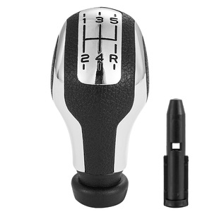 Pommeau de levier de vitesse en cuir, 5 vitesses, ergonomique, pour Citron C3 C4 - Product Image 4