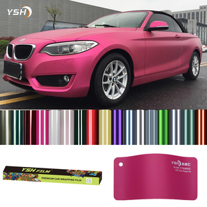 YSH PVC brillant Laser vinyle voiture Wrap anti-rayures et résistant aux UV Air bulle gratuit teinte film de voiture - Product Image 1