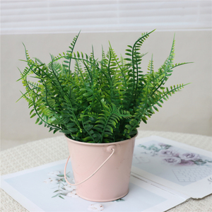 Herbe persane artificielle, <span class=keywords><strong>plante</strong></span> artificielle, feuille verte, arbuste, <span class=keywords><strong>plante</strong></span> en plastique, intérieur, extérieur, maison, jardin, 40 cm, Greatflower - Product Image 3